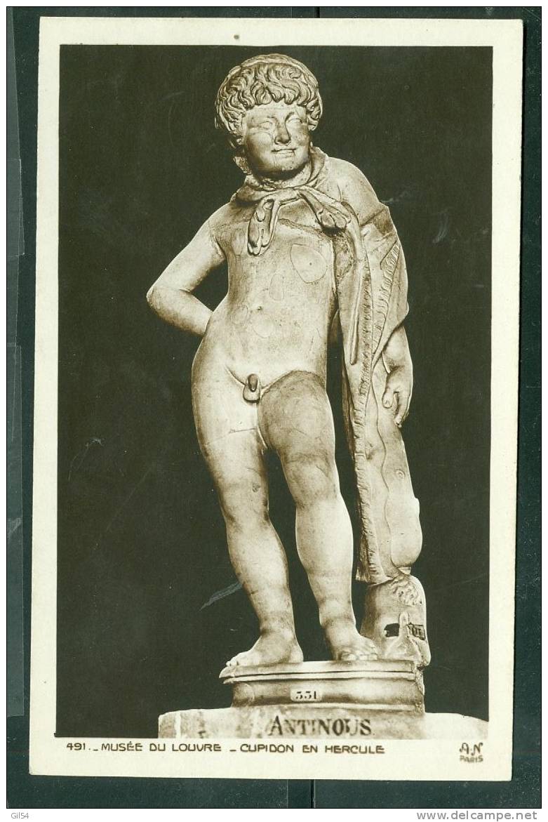 Musée Du Louvre - Cupidon En Hercule    - RL97 - Sculptures