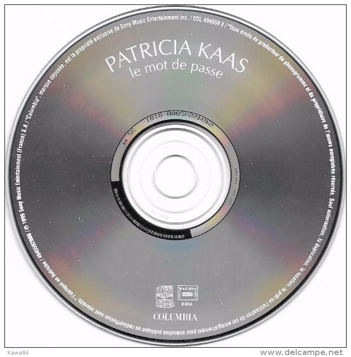 CD  Patricia Kaas / Pascal Obispo / Jean-Jacques Goldman / Zazie  "  Le Mot De Passe  "  Europe - Sonstige - Franz. Chansons