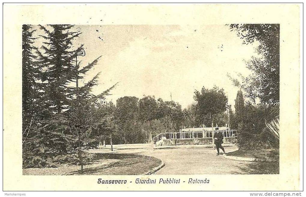 S. SEVERO  -  Giardini Pubblici  -  Rotonda - San Severo