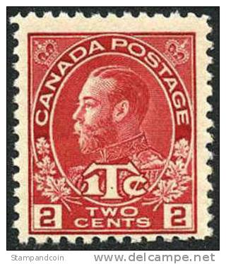 Canada MR3 Mint Hinged 2c + 1c War Tax From 1916 - Oorlogsbelastingen