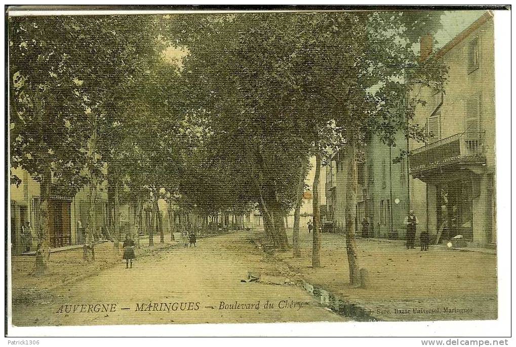 CPA  MARINGUES, Boulevard Du Chéry  3011 - Maringues