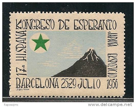 Barcelona 1956, Congreso De Esperanto. - Variedades & Curiosidades