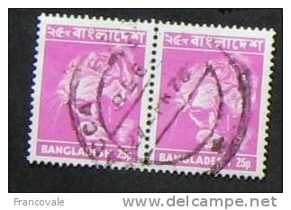 Bangladesh 1973 Animals Tiger 2 Stamps - Bangladesch
