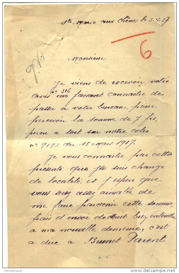 Paix N°283 Sur Lettre De Ste Marie-aux-Chênes (Moselle) , Pour  Chalon-sur-Saône - 1932-39 Peace