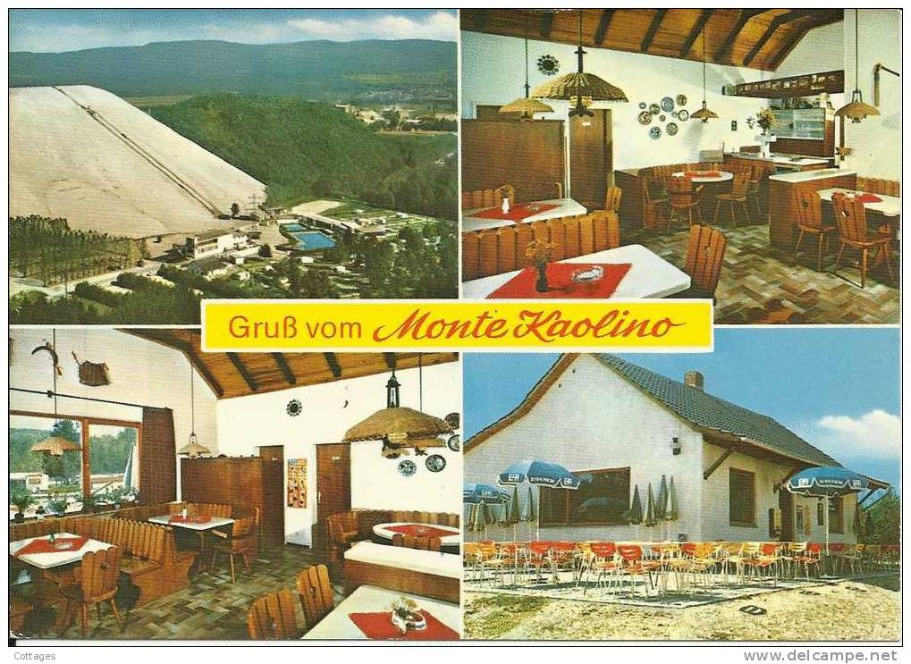 HIRSCHAU - Gaststätte R. Schreiner - "Gruss Vom MONTE KAOLINO" - Hirschau