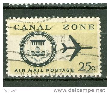 Canal Zone 1968 25 Cent Air Mail Issue #C52 - Canal Zone