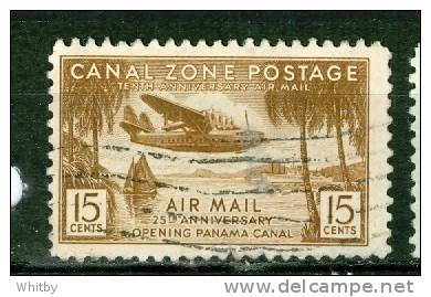 Canal Zone 1939 15 Cent Air Mail  Issue #C17 - Canal Zone