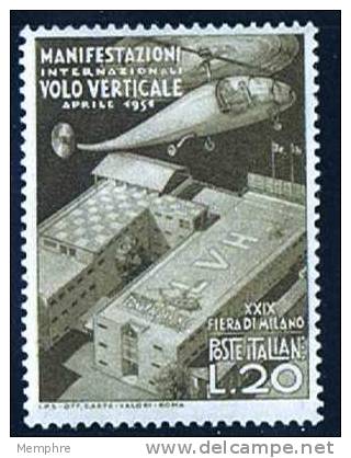 1951  Eliporto Di Milano  Sas 657  * - 1946-60: Mint/hinged