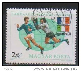 Soccer, Football, Sports, Hungary Used CTO - 1978 – Argentina