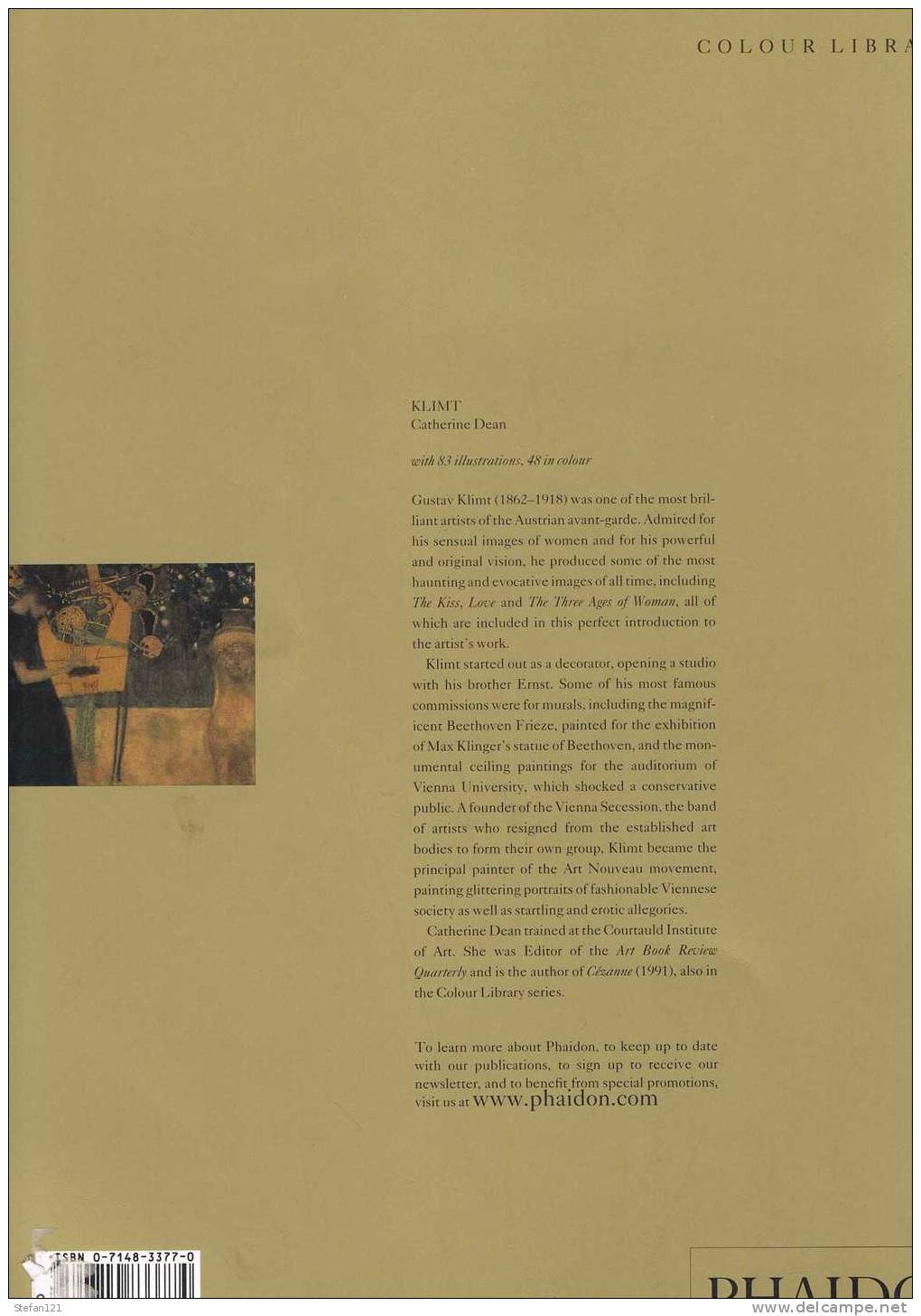 Klimt - Catherine Dean - 2003 - 128 Pages - 30 X 22,5 Cm - Bellas Artes