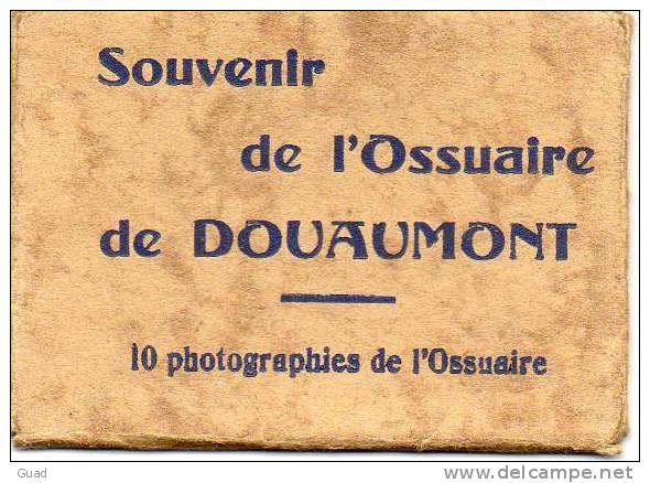 10 PHOTOS DE L'OSSUAIRE DE DOUAUMONT WW1 - Guerre 1914-18