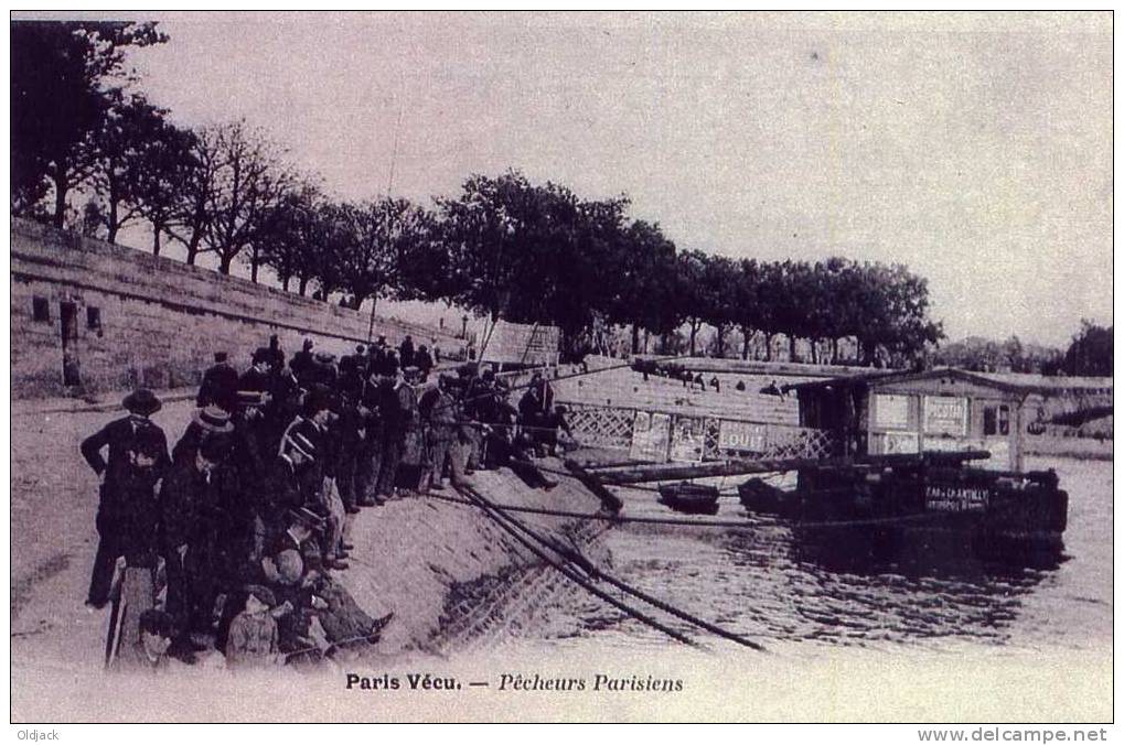 REPRO - Paris Vécu - Pêcheurs Parisiens - Lots, Séries, Collections
