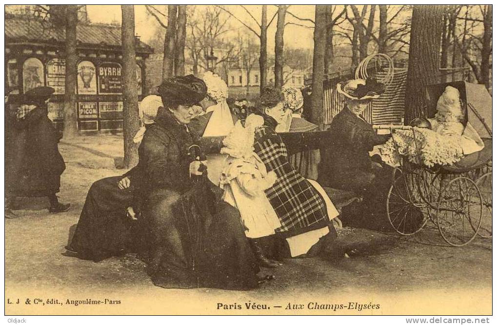 REPRO - Paris Vécu - Aux Champs-Elysées - Lots, Séries, Collections