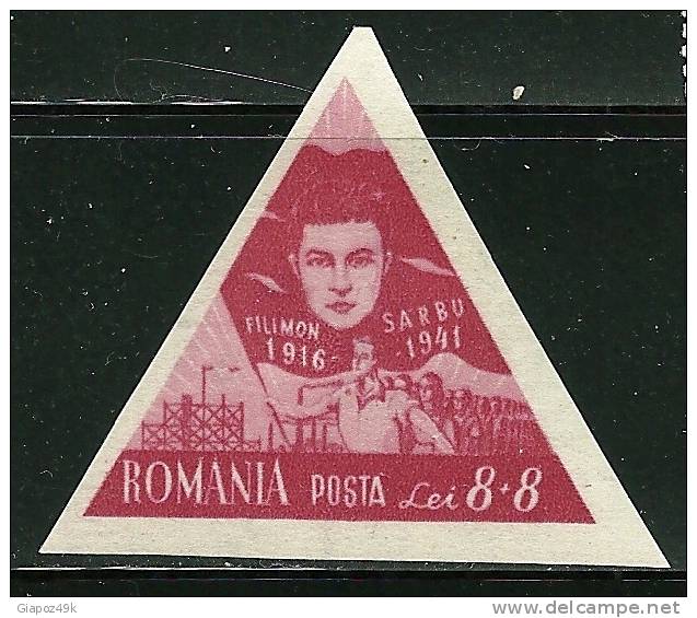 ● ROMANIA 1948 - LAVORATORI - N. 1041 * - Cat. ? € - Lotto N. 1249 - Neufs