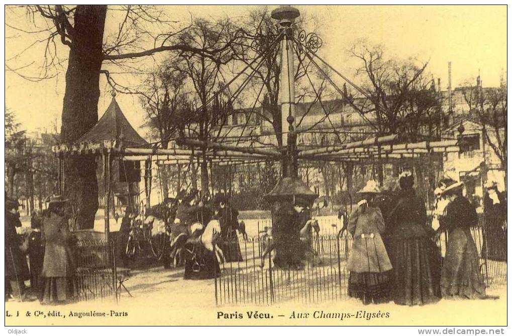 REPRO - Paris Vécu - Aux Champs-Elysées - Lots, Séries, Collections