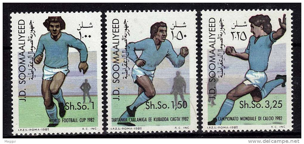 SOMALIE  N° 272/74   * *  ( Cote 6e ) Cup 1982  Football  Soccer  Fussball - 1982 – Espagne