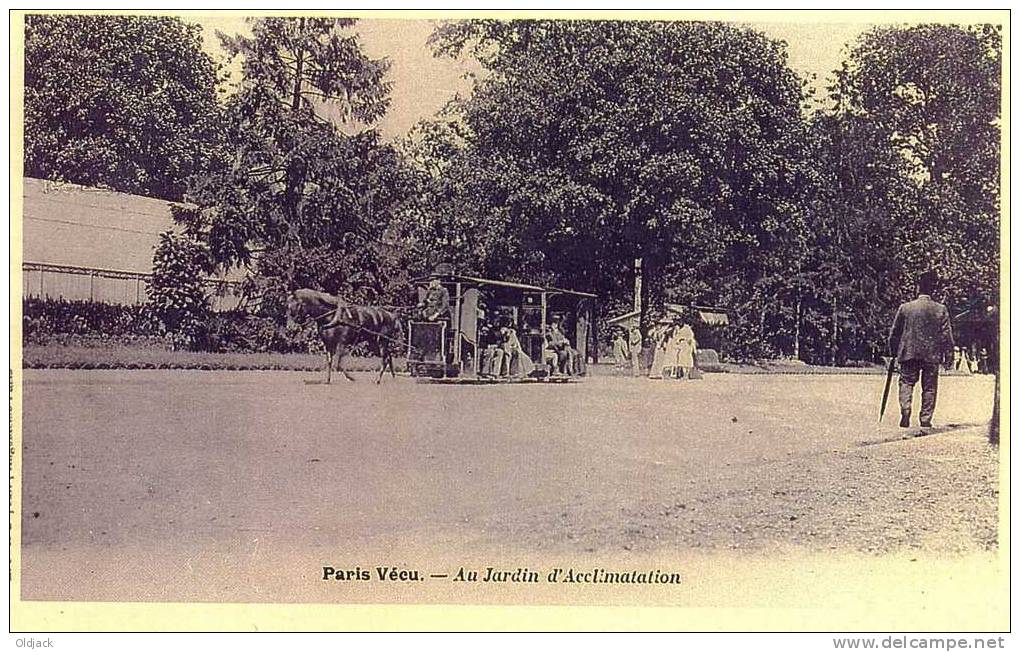 REPRO - Paris Vécu - Au Jardin D' Acclimatation - Lots, Séries, Collections