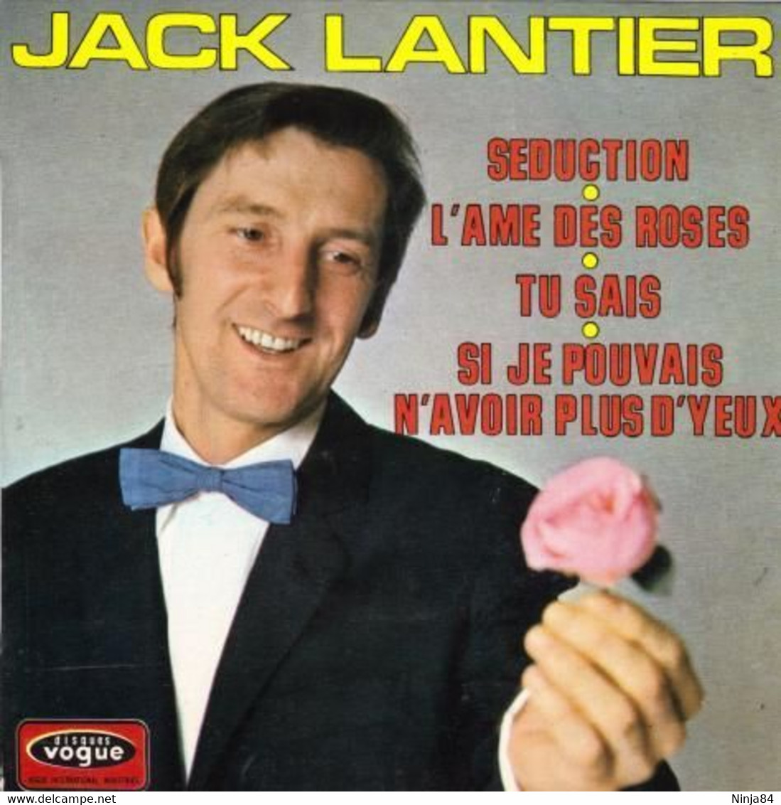 EP 45 RPM (7")  Jack Lantier  "  Séduction  " - Other - French Music