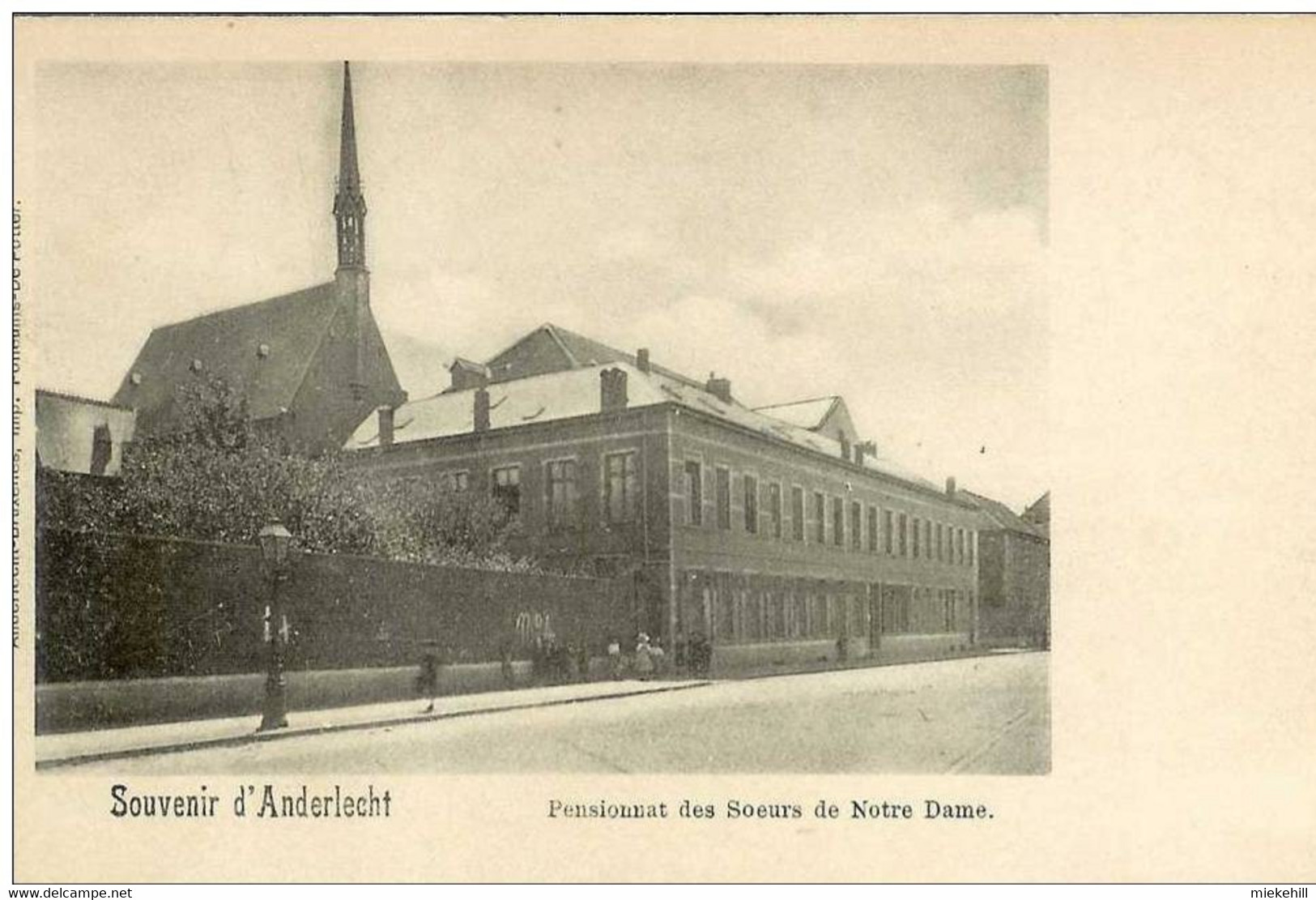 ANDERLECHT-RUE DE VEEWEYDE-PENSIONNAT DES SOEURS DE NOTRE DAME- - Anderlecht