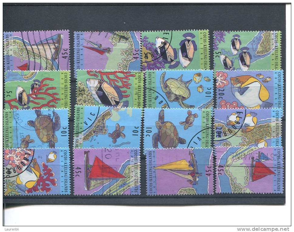 (999) Cocos Keeling Island Set Of Stamp - Ile De Cocos - Corail - Coral - Kokosinseln (Keeling Islands)