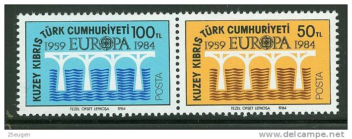 TURKISH CYPRUS  EUROPA CEPT 1984 MNH - 1984