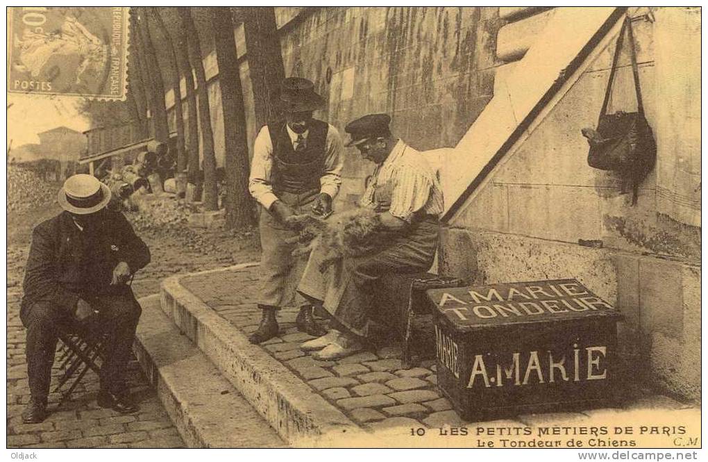 REPRO - Les Petits Métiers Parisiens - Le Tondeur De Chiens - Lots, Séries, Collections