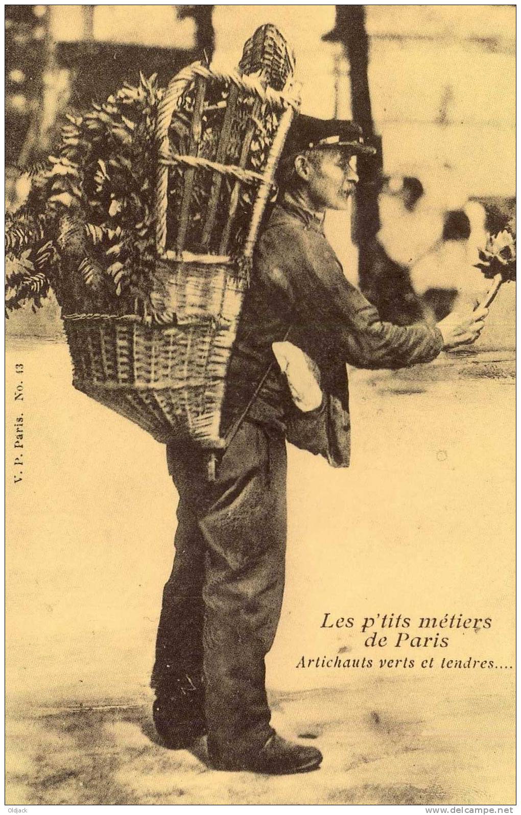 REPRO - Les Petits Métiers Parisiens - Artichauts Verts Et Tendres - Loten, Series, Verzamelingen