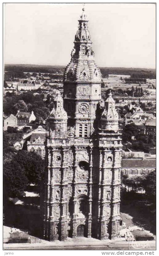 Nord, St. Amand Les Eaux 1958, La Tour De L'Ancienne Abbaye, Circule Non - Saint Amand Les Eaux