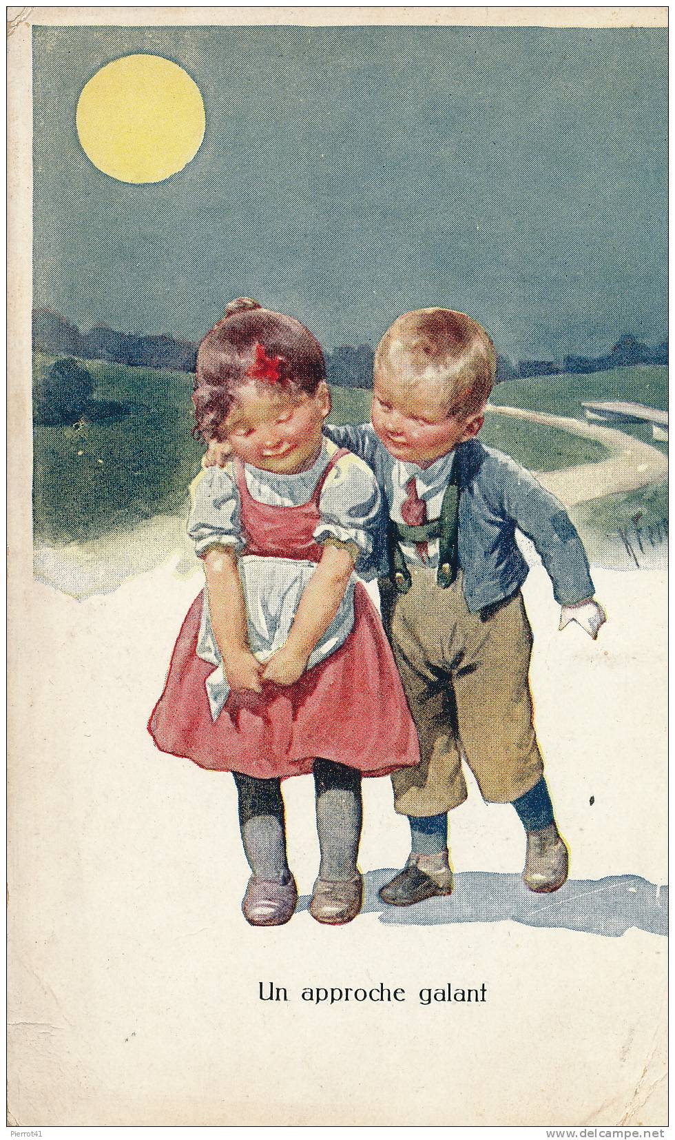 Jolie Carte Fantaisie Enfants Signée FEIERTAG - Feiertag, Karl