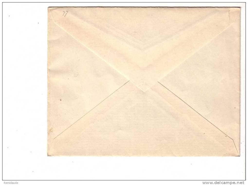 ENTIER POSTAL - 1940 - ENVELOPPE  NEUVE TYPE "LA MARSEILLAISE" - COTE YVERT = 32 EUROS - Standard Covers & Stamped On Demand (before 1995)