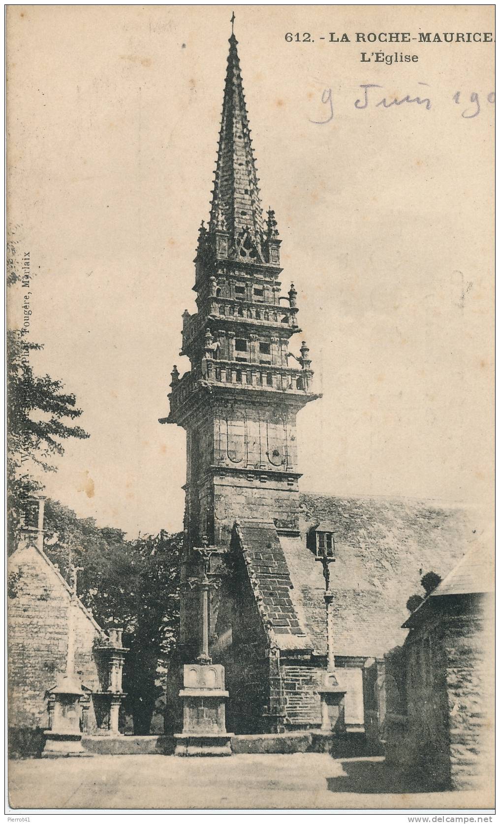LA ROCHE-MAURICE  - L'Église - La Roche-Maurice