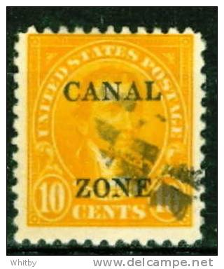 Canal Zone 1925 10 Cent  Monroe Issue #87 - Canal Zone