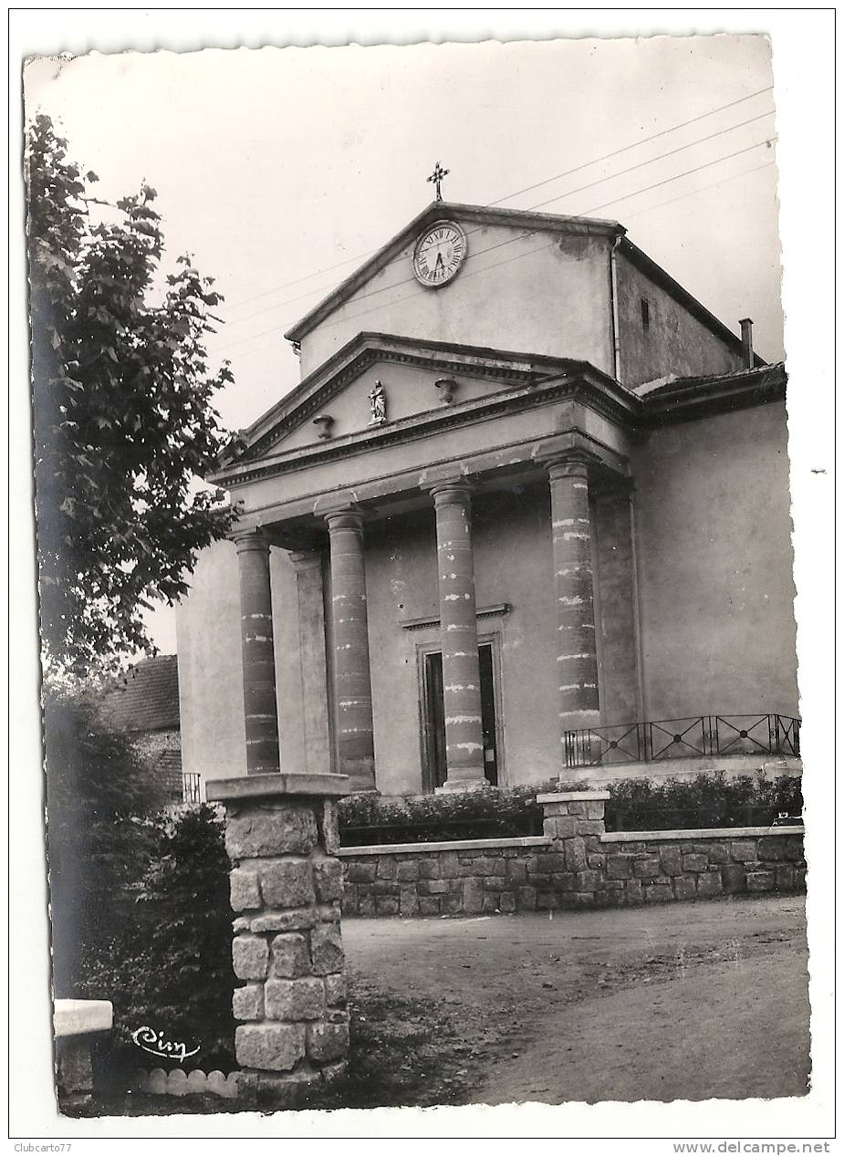 La Pacaudière (42) : L'église Env 1950. VENTE A PRIX FIXE - La Pacaudiere
