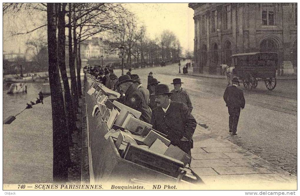 REPRO - Scènes Parisiennes - Bouquinistes - Konvolute, Lots, Sammlungen