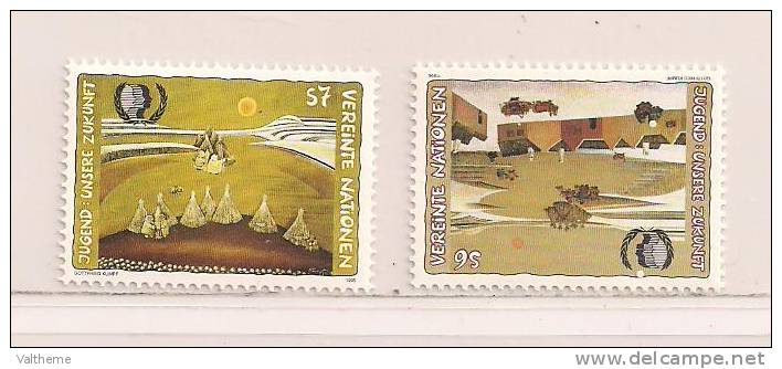 N. U.  VIENNE    ( NUVI - 20 )  1995  N° YVERT ET TELLIER  N°  204/205   N** - Unused Stamps