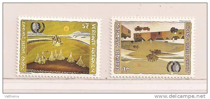 N. U.  VIENNE    ( NUVI - 21 )  1995  N° YVERT ET TELLIER  N°  204/205   N** - Unused Stamps