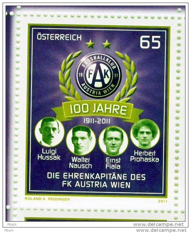 100 Jahre FK Austria Wien - Fußball, Soccer - Ongebruikt