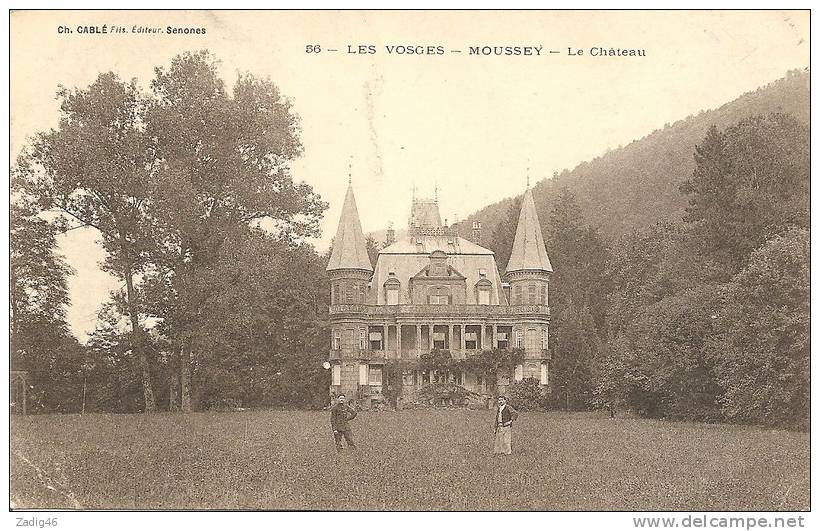 56 - MOUSSEY - LE CHATEAU - Moussey