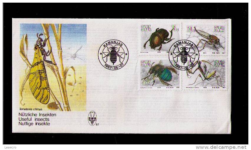 Useful Insects Insectes Utiles Insekte Animals Animaux Fdc SWA Faune  Gc941 - Crustaceans