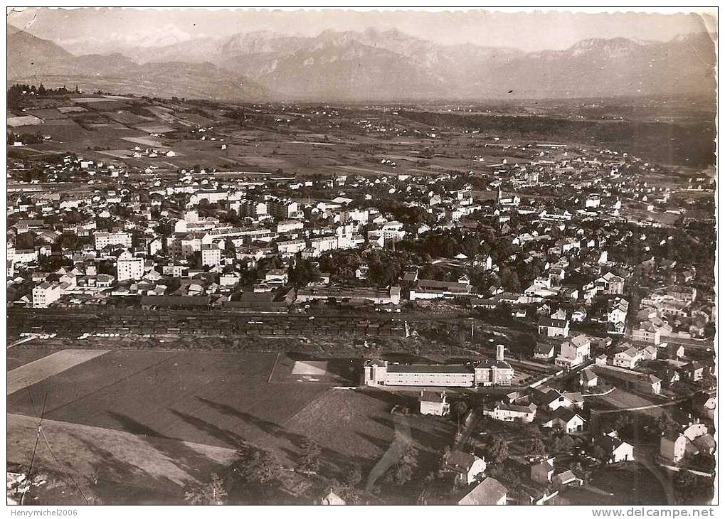 Haute Savoie - Annemasse , Vue Aérienne En 1956 - Annemasse