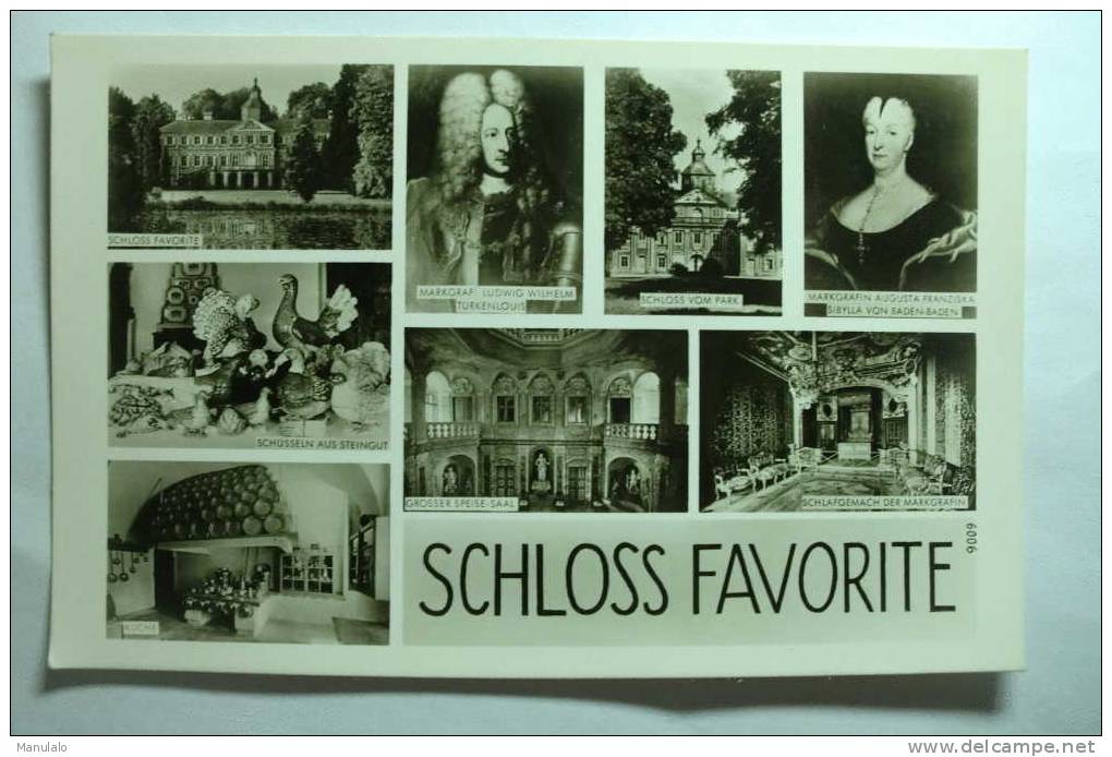 Schloss Favorite - Kleinbildreihe Phot Rolf Keliner - Rastatt
