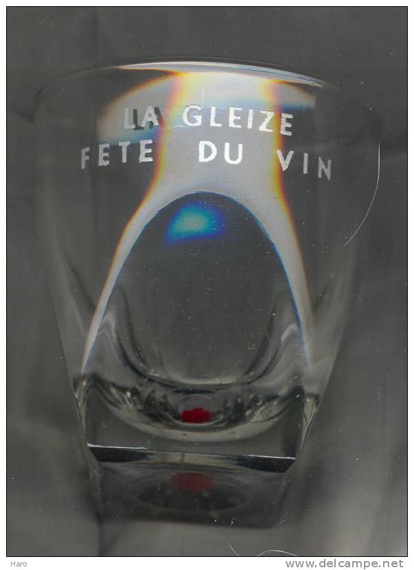 LA GLEIZE - Verre De La Fête Du Vin (gr) - Gläser