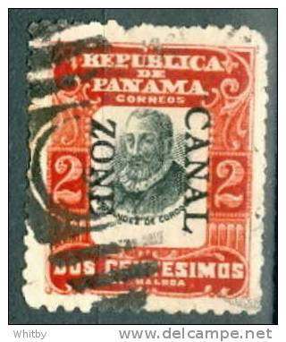 Canal Zone 1906 2 Cent  Cordoba Issue #23 - Canal Zone