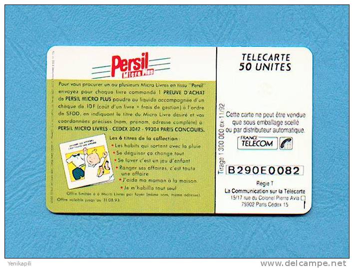 ( 4308 ) - PERSIL  MICRO  PLUS  - (  Variété  ) - 4 Chiffres Gras  - Voir Scan - - Fehldrucke