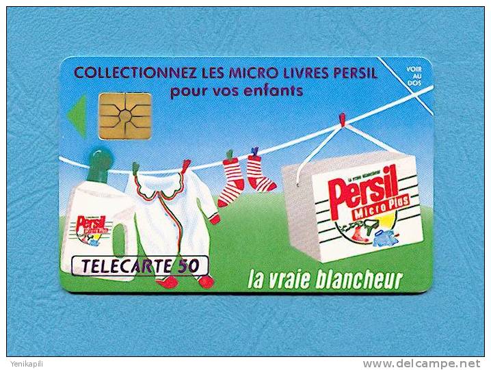 ( 4308 ) - PERSIL  MICRO  PLUS  - (  Variété  ) - 4 Chiffres Gras  - Voir Scan - - Variétés