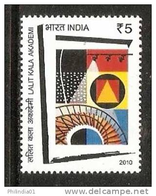 India 2010 Lalit Kala Academy Art Painting 1v MNH Inde Indien - Unused Stamps