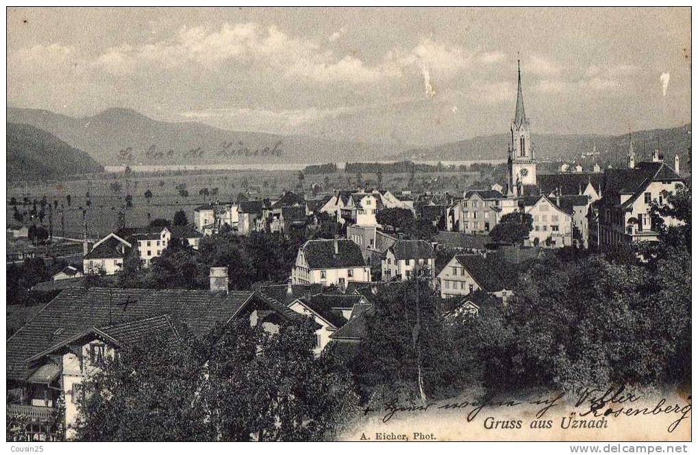 SUISSE - GRUSS AUS UZNACH - Uznach