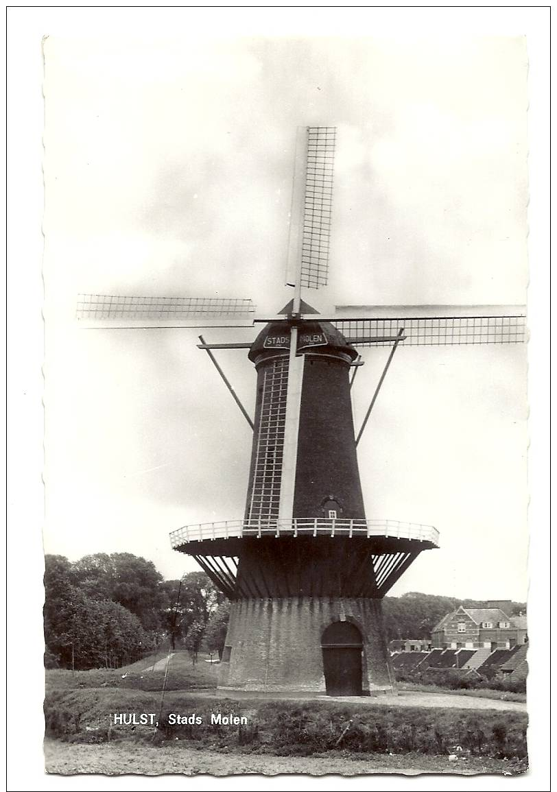 HULST - Stads Molen - Daterend Uit 1792 - Echte Foto - Hulst