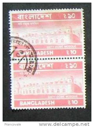 Bangladesh 1973 Sixty-dome Mosque 2 Stamps - Bangladesch