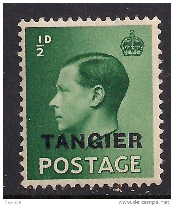 TANGIER OVPT 1936 1/2d GREEN MM STAMP SG 241 ( A101) - Oficinas En  Marruecos / Tanger : (...-1958